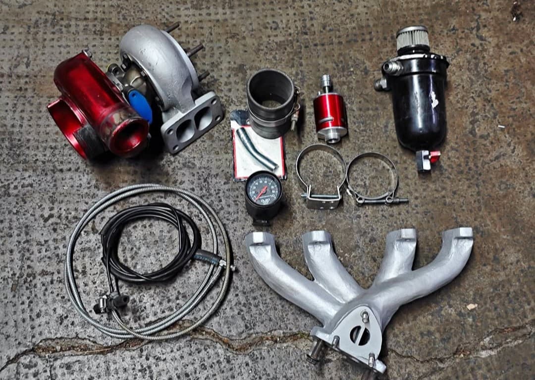 Kit Turbo (Parcial) AP - Turbina .70 Garrett